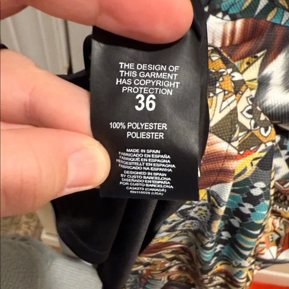 Custo Barcelona Geometric Print Mini Dress - Picture 12 of 16